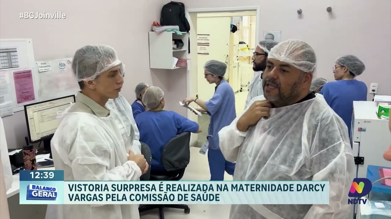 Comissão de Saúde faz vistoria surpresa em maternidade de Joinville