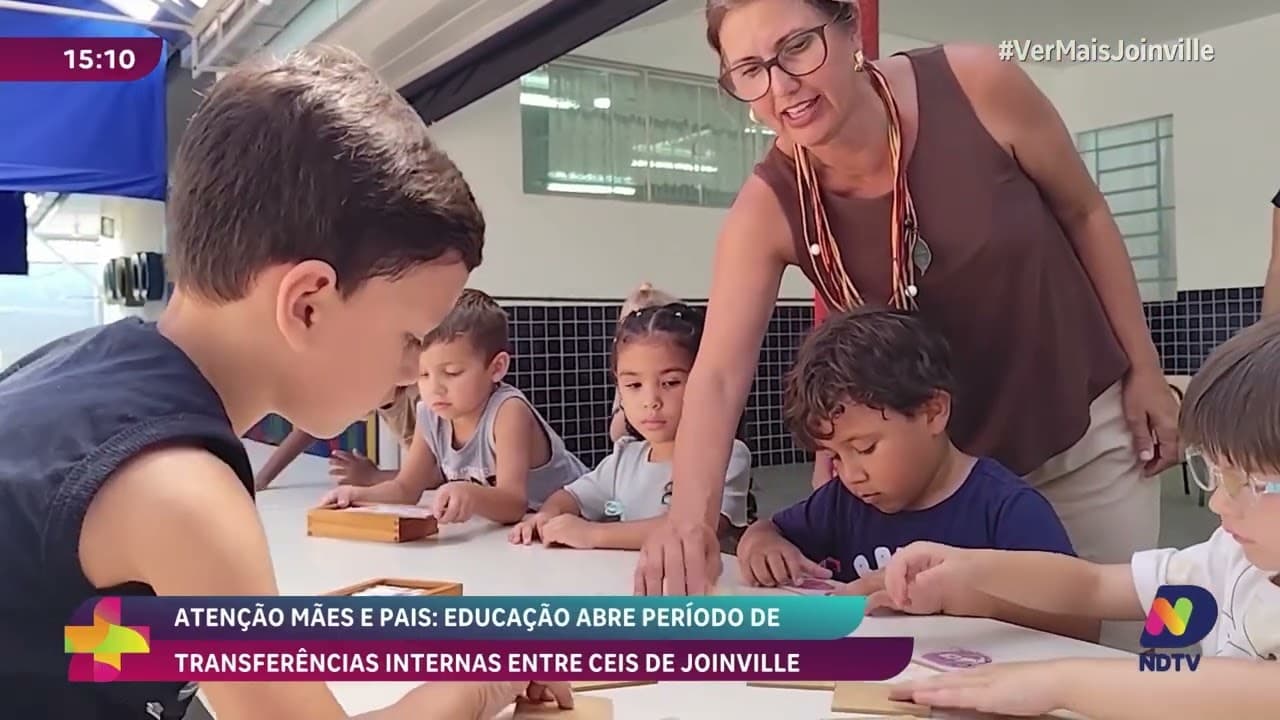 Joinville abre pedido de transferência interna entre CEIs da rede
