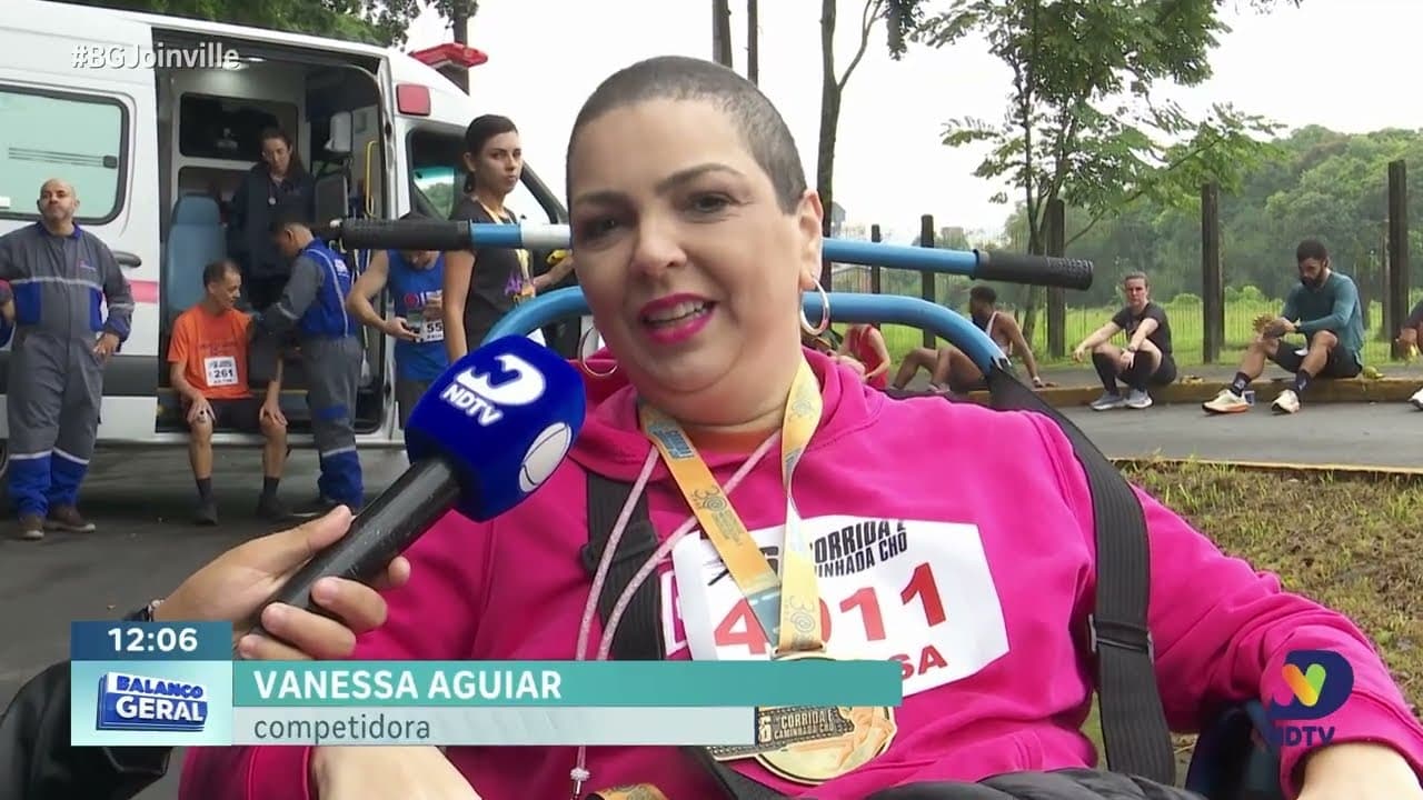 Corrida e caminhada incentivam saúde e bem-estar em Joinville