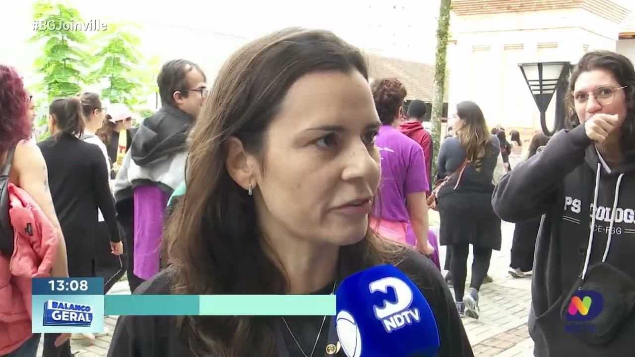 Ato em Joinville destaca importância da saúde mental e inclusão