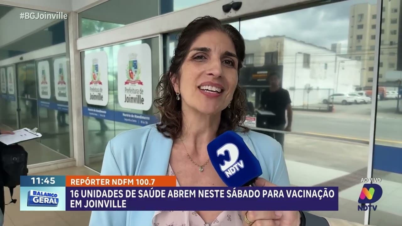 Joinville abre 16 unidades de saúde neste sábado para vacinação