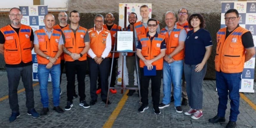 Defesa Civil de Joinville recebe reconhecimento máximo na prevenção de desastres e Guarda Municipal ganha reforço com cães farejadores