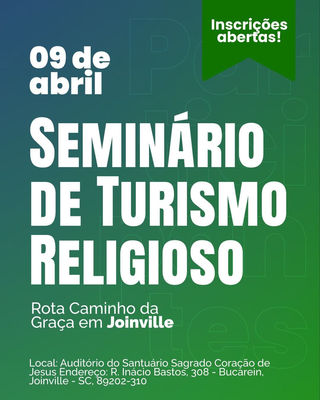 Joinville recebe seminário de Turismo Religioso