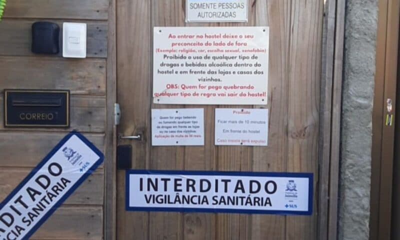 Operação do GAOP interdita novamente albergue em condições sanitárias inadequadas em Joinville