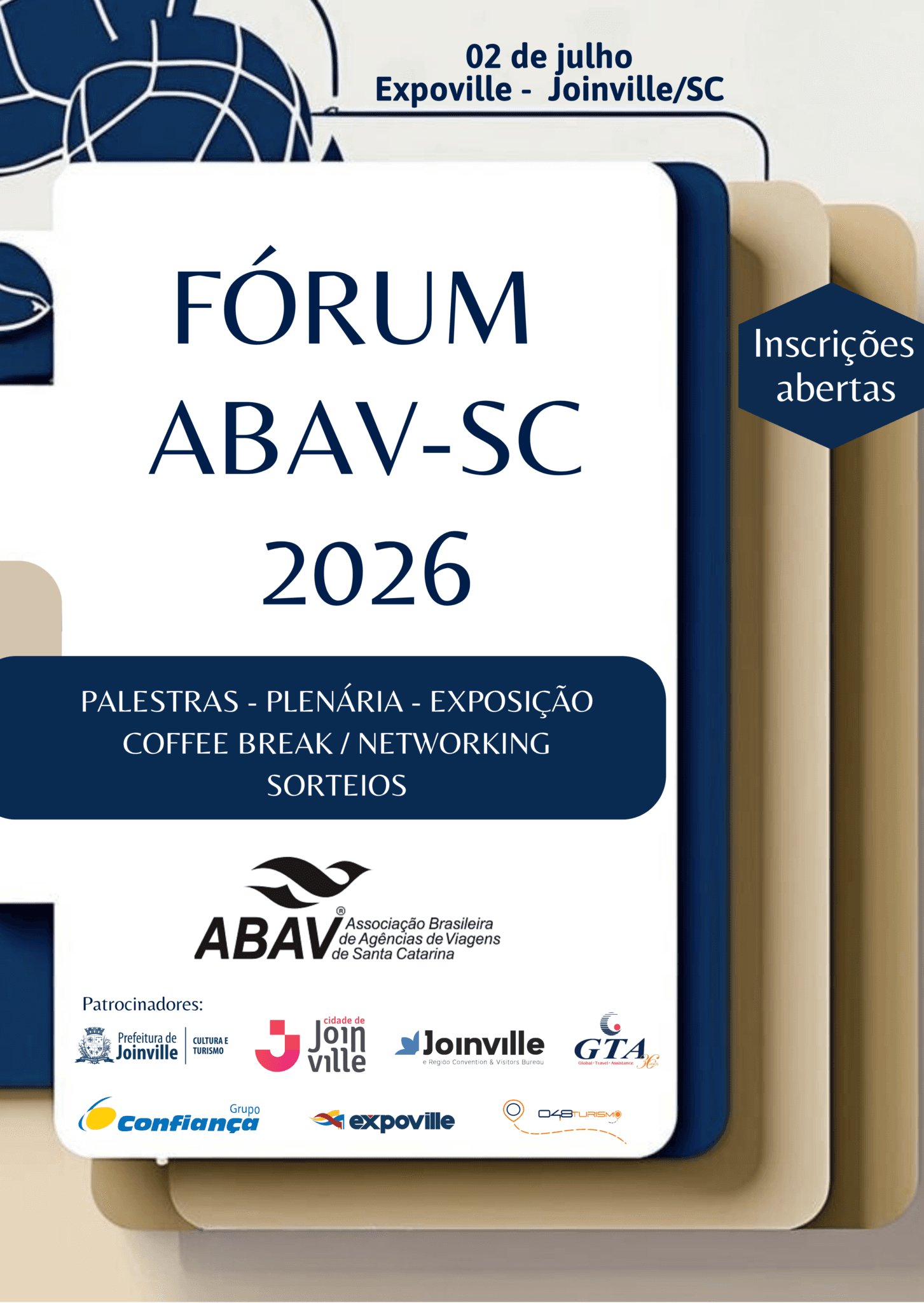 Joinville sedia Fórum ABAV-SC 2026 com ministro do Turismo e foco em inovação