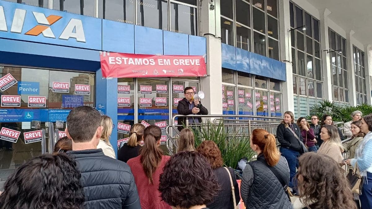 Greve Nacional da Caixa: 13 Agências Fechadas em Joinville e Região Norte de SC